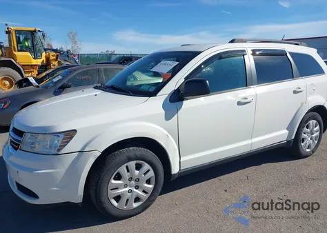 2016 Dodge Journey Se from USA, damaged, VIN 3C4PDCAB5GT218419